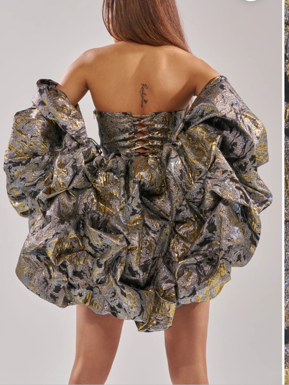 Amina Brocade Shrug Sz Xl